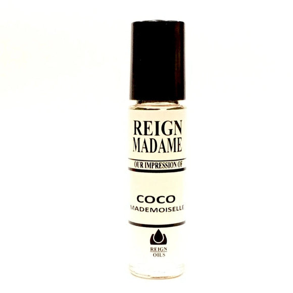 Reign Madame Impression of Coco Chanel Mademoiselle Chanel Women – Reign  Oils